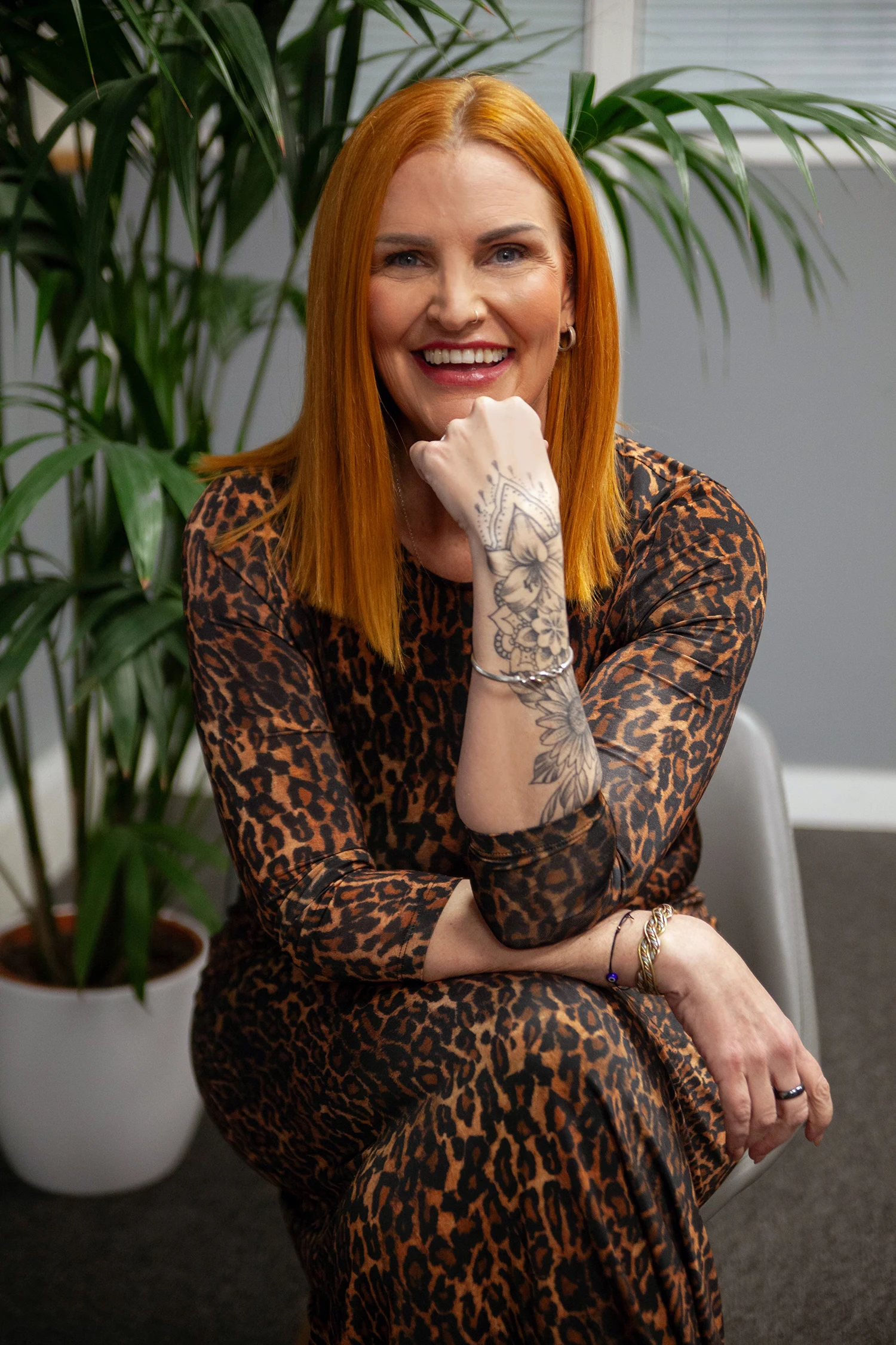 Therapist professional headshot. Brand Photography by Fran Swindon