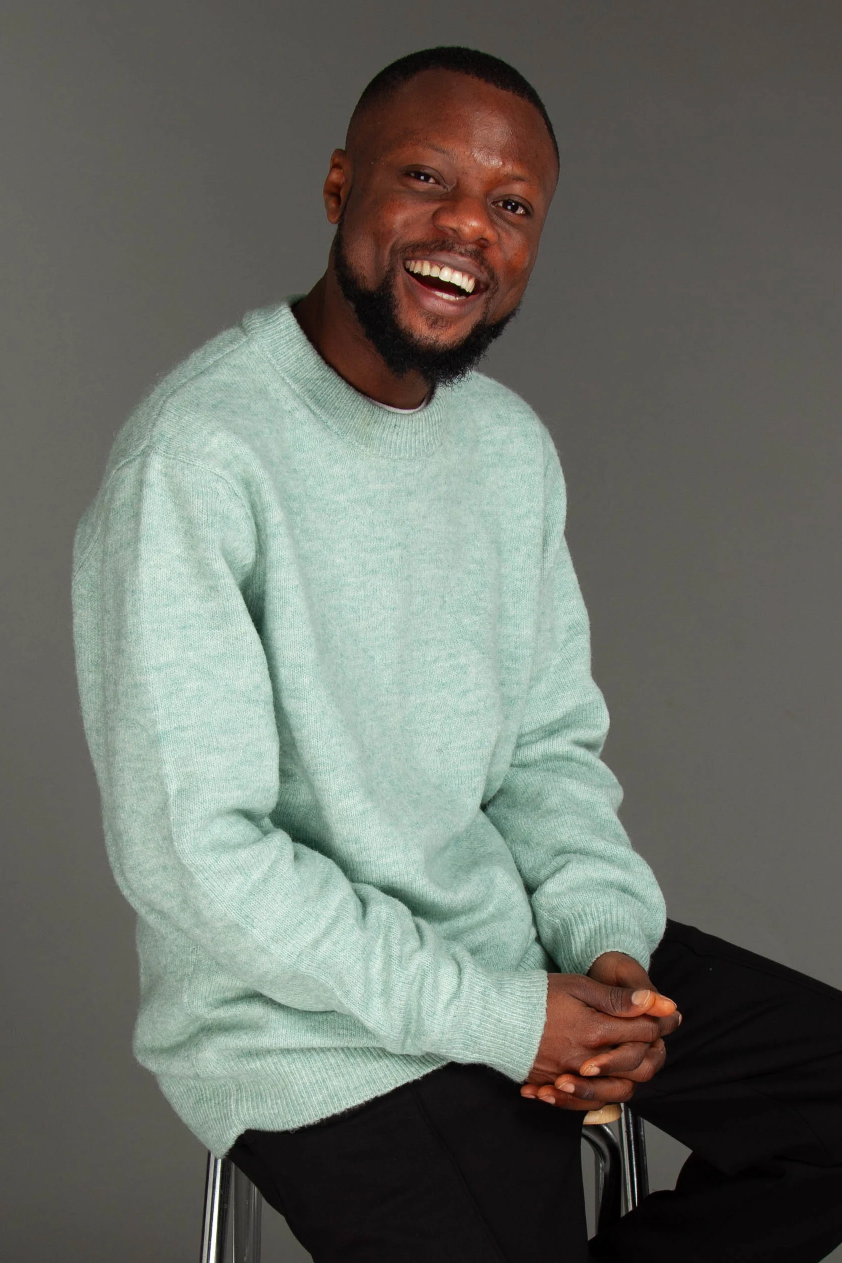 Male friendly studio headshot Photography by Fran