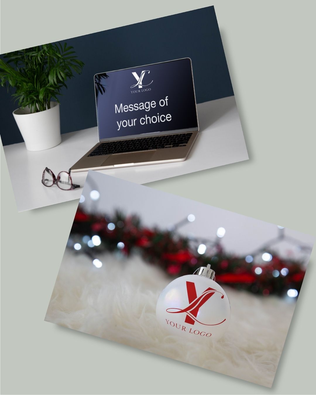 Customisable images example from The Brand Story Library Stock images