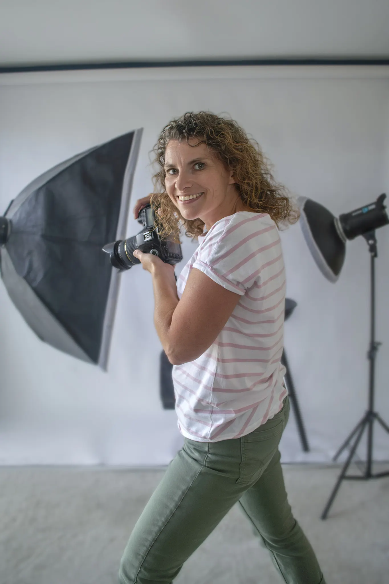Photography by Fran Studio set up image